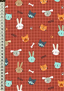 11 Happy Animals braun
