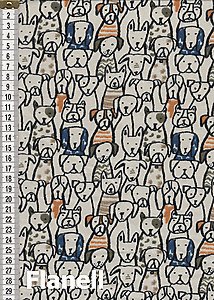 17 Hundegruppe - Flanell
