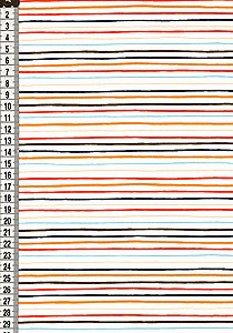 30 Streifen bunt