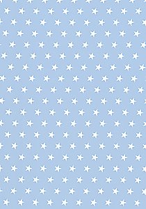 36 Sternchen hellblau